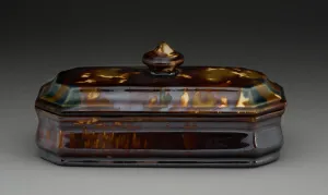 Bennington Gallery: Toilet Box, 1849 / 52. Creator: Lyman Fenton & Co