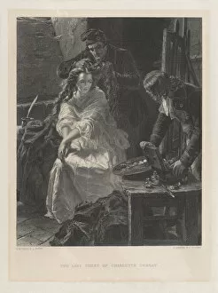 Painter Gallery: The Last Toilet of Charlotte Corday, after 1863. Creator: Lumb Stocks