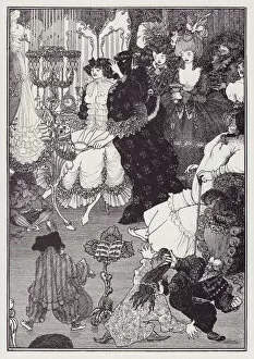 Dressing Table Collection: The Toilet of Helen, 1895. Creator: Aubrey Beardsley
