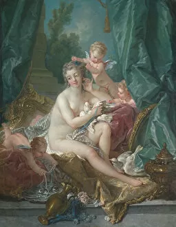 Carrier Pigeon Gallery: The Toilette of Venus, 1751. Creator: Francois Boucher