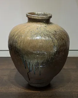 Tokoname-Ware Jar, 15th century. Creator: Unknown