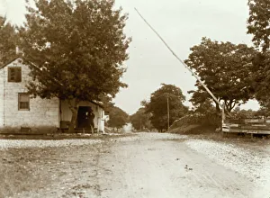 Toll Gate Prints: Toll gate on Winchester Pike, Virginia