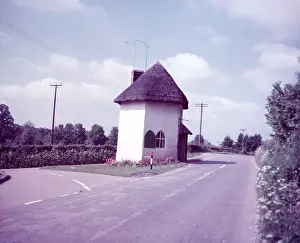 Thatched Roof Prints: Toll House, near Chew Magna, Somerset, c1955. Creator: Arthur Charles Kirby Ware