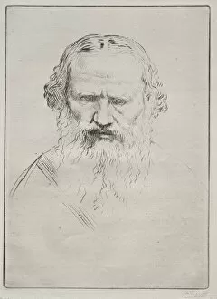 19th 20th Century Gallery: Tolstoi. Creator: Alphonse Legros (French, 1837-1911)