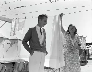 Refugee Camp Prints: Tom Collins, manager of Kern migrant camp