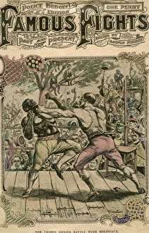 Print Collector25 Collection: Tom Cribbs second battle with Molineaux, 1811 (late 19th or early 20th century)