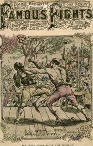 Fight Collection: Tom Cribbs second battle with Molineaux, 1811 (late 19th or early 20th century)