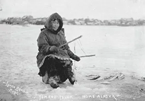 Nome Alaska United States Prints: Tom Kod Peluk, Nome, Alaska, between c1903 and 1907. Creator: Lomen Brothers
