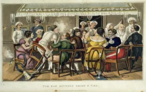 Behaviour Prints: Tom Raw between smoke and fire, 1828