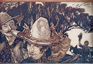 Childrens Illustration Gallery: Tom Thumb, 1909
