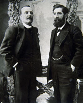 Breton Gallery: Tomas Breton (1850-1923), Spanish composer and Ricardo de la Vega (1839-1910)