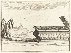 The Tomb, 1628. Creator: Jacques Callot