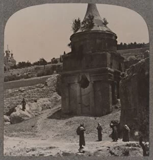 The Tomb of Absalom in the Valley of Jehosaphat, c1900