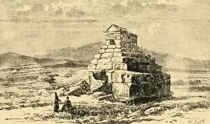Achaemenian Gallery: Tomb of Cyrus, 1890. Creator: Unknown