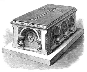 Celtic Cross Prints: The Tomb of Daniel O'Connell in Prospect Cemetery