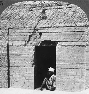 James Henry Breasted Prints: Tomb of Harkhuf, a frontier baron in the days of the pyramid builders