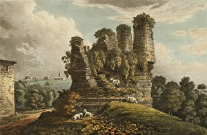 Aquatinthand Coloured Aquatint On Paper Gallery: Tomb of Horath, plate six from the Ruins of Rome, published March 28, 1798