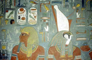 Tomb of Horemheb, last king of 18th dynasty, Ancient Egyptian, c1292 BC