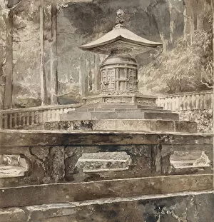 Cella Gallery: The Tomb of Iyeyasu Tokugawa, 1888. Creator: John La Farge