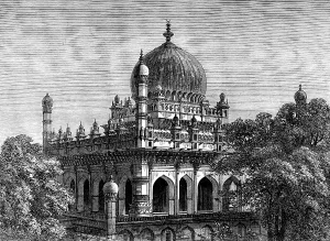 Historic Building Prints: Tomb of King Ibrahim at Beejapoor, India, 1871. Creator: Unknown