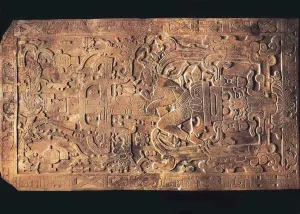 Gravestone Prints: The tomb of King Pakal from the Temple of the Inscriptions
