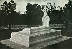British Government In India Gallery: Tomb of Lady Canning at Barrackpore, 1925. Creator: Unknown