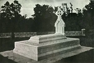 British Government In India Gallery: Tomb of Lady Canning at Barrackpore, 1925. Creator: Unknown