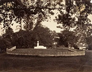 Charlotte Canning Prints: Tomb of Lady Charlotte Canning, Barrackpur, 1858-61. Creator: Unknown
