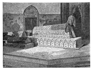 Images Dated 21st February 2008: The tomb of Mehmed II in the Green Mosque, Bursa, Turkey, 1895