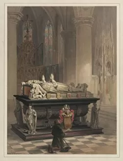 Louis Haghe Gallery: Tomb of De Merodes Family, Gheel. Creator: Louis Haghe (British, 1806-1885)