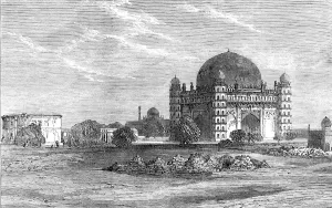 Historic Building Prints: Tomb of Mohammed Adil Chah, Beejapoor, India, 1871. Creator: Unknown