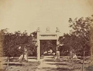 Beato Felix Gallery: Tomb Near Palichian, the Scene of the Commencement of the Attack on September 21, 1860