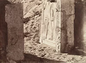 Al Jizah Collection: Tomb of Ptahmose, Saqqara (Memphis), 1859. Creator: Theodule Deveria