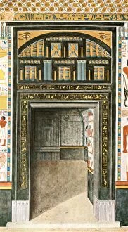 Encyclopaedia Of Colour Decoration Collection: The tomb of Puimre, Thebes, Egypt, (1928). Creator: Unknown