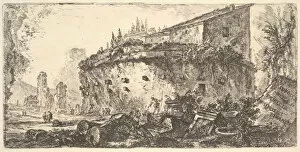 Battle Of Zama Gallery: The Tomb of the Scipio Family (Sepolcro della famiglia de Scipioni), ca 1748