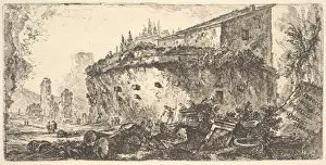 Carthaginians Prints: The Tomb of the Scipio Family (Sepolcro della famiglia de Scipioni), ca 1748