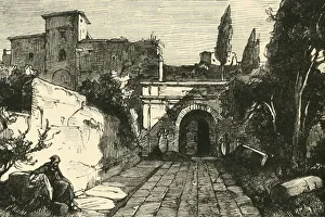 The Tomb of the Scipios at Rome, 1890. Creator: Unknown