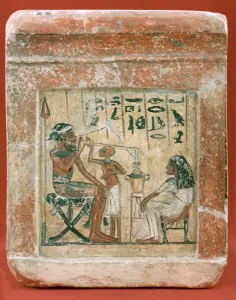 Tomb Stone of a Mercenary, 1350 BC