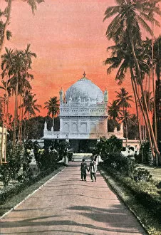 Bourne Shepherd Gallery: Tomb of Tippu Sultan and Haidar Ali, Mysore, India, 1880-1890