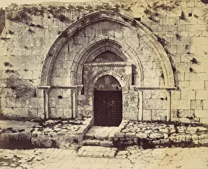 John Anthony Prints: Tomb of the Virgin, Jerusalem, 1860s. Creator: John Anthony