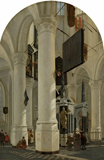 Orange William I Of Prints: The Tomb of William the Silent in the Nieuwe Kerk in Delft