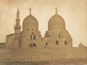 Du Camp Gallery: Tombeau du Sultan El-Goury, au Kaire, December 1849-January 1850. Creator: Maxime du Camp