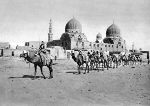 Images Dated 27th June 2008: The Tombs of the Califs, Cairo, Egypt, c1920s