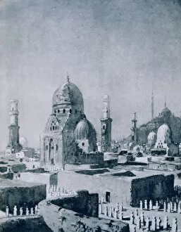 The Tombs of the Caliphs, Cairo, Egypt, 1928. Artist: Louis Cabanes