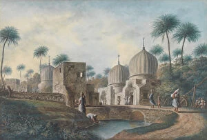 Mayer Gallery: Tombs of Great Arab Saints to be seen in the Neighborhood of Rosetta, Egypt, ca. 1800