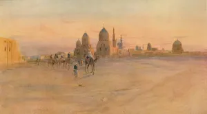 The Tombs of the Khalifs, c1905, (1912). Artist: Walter Frederick Roofe Tyndale