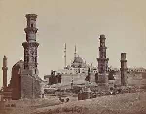 Minarets Gallery: Tombs of Mamelukes, 1857. Creator: James Robertson