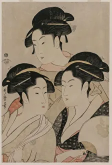 1753 1806 Prints: Tomimoto Toyohina, Takashimaya Ohisa