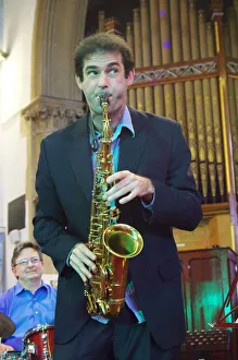Tommaso Starace, Eastbourne Jazz Festival, Christ Church, Sept 2018. Creator: Brian O Connor