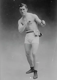 Tommy Murphy in boxing pose, 1910. Creator: Bain News Service